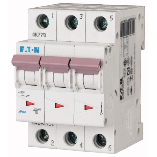 PLSM-D20/3 Mini Circuit Breaker 20Amps 3Pole Type D Characteristic