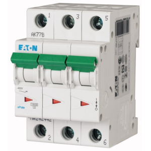 PLSM-D20/3 Mini Circuit Breaker 20Amps 3Pole Type D Characteristic