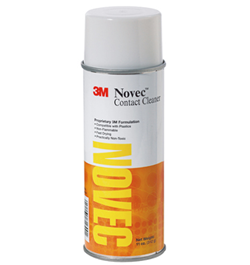 The 3M novec contact cleaner delivers one of the fastest dryings and has a very low potential for global warming and low toxicity.